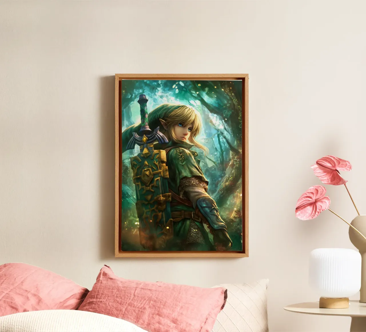 Link Legend of Zelda tela da Stellar Creative