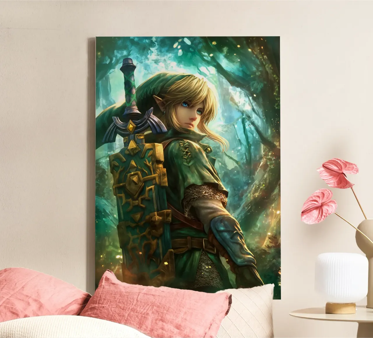 Link Legend of Zelda tela da Stellar Creative