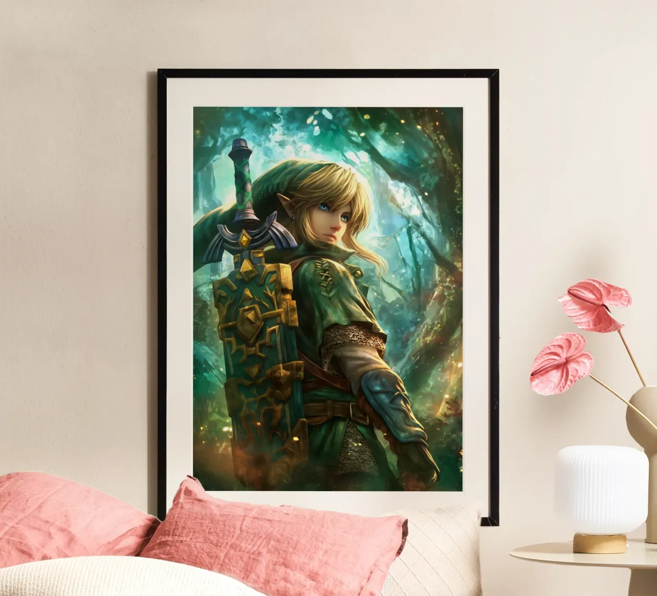 Link Legend of Zelda carta hahnemühle da Stellar Creative
