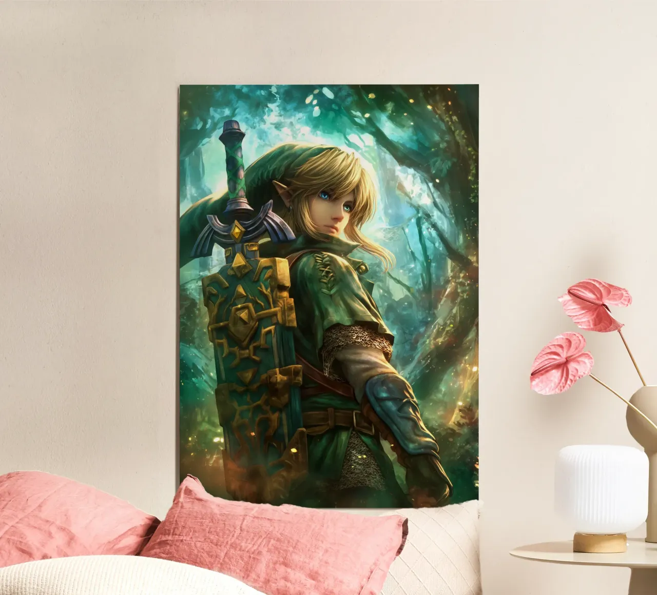 Link Legend of Zelda carta hahnemühle da Stellar Creative