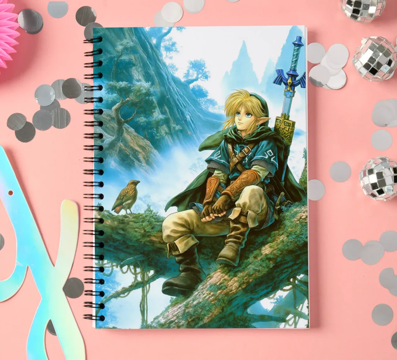 Link Legend of Zelda diario ad anelli da Stellar Creative
