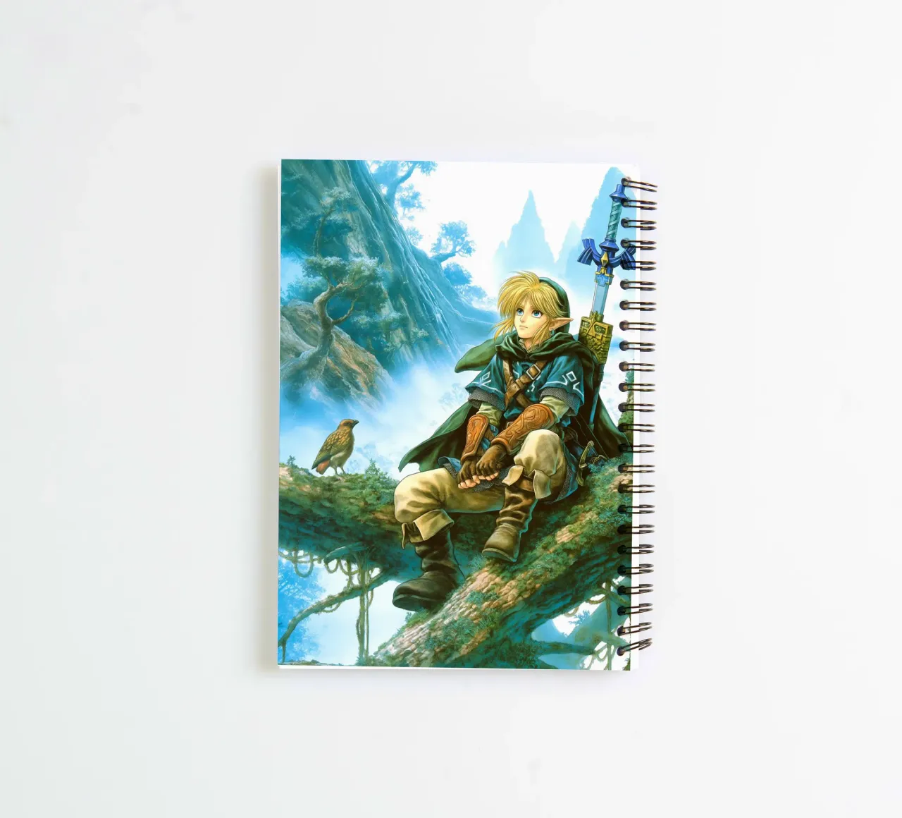 Link Legend of Zelda diario ad anelli da Stellar Creative
