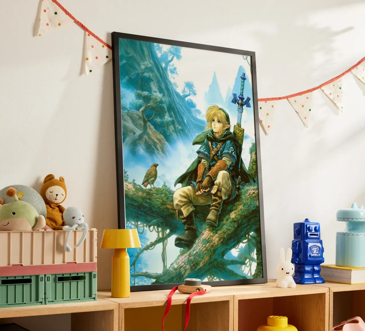 Link Legend of Zelda carta hahnemühle da Stellar Creative