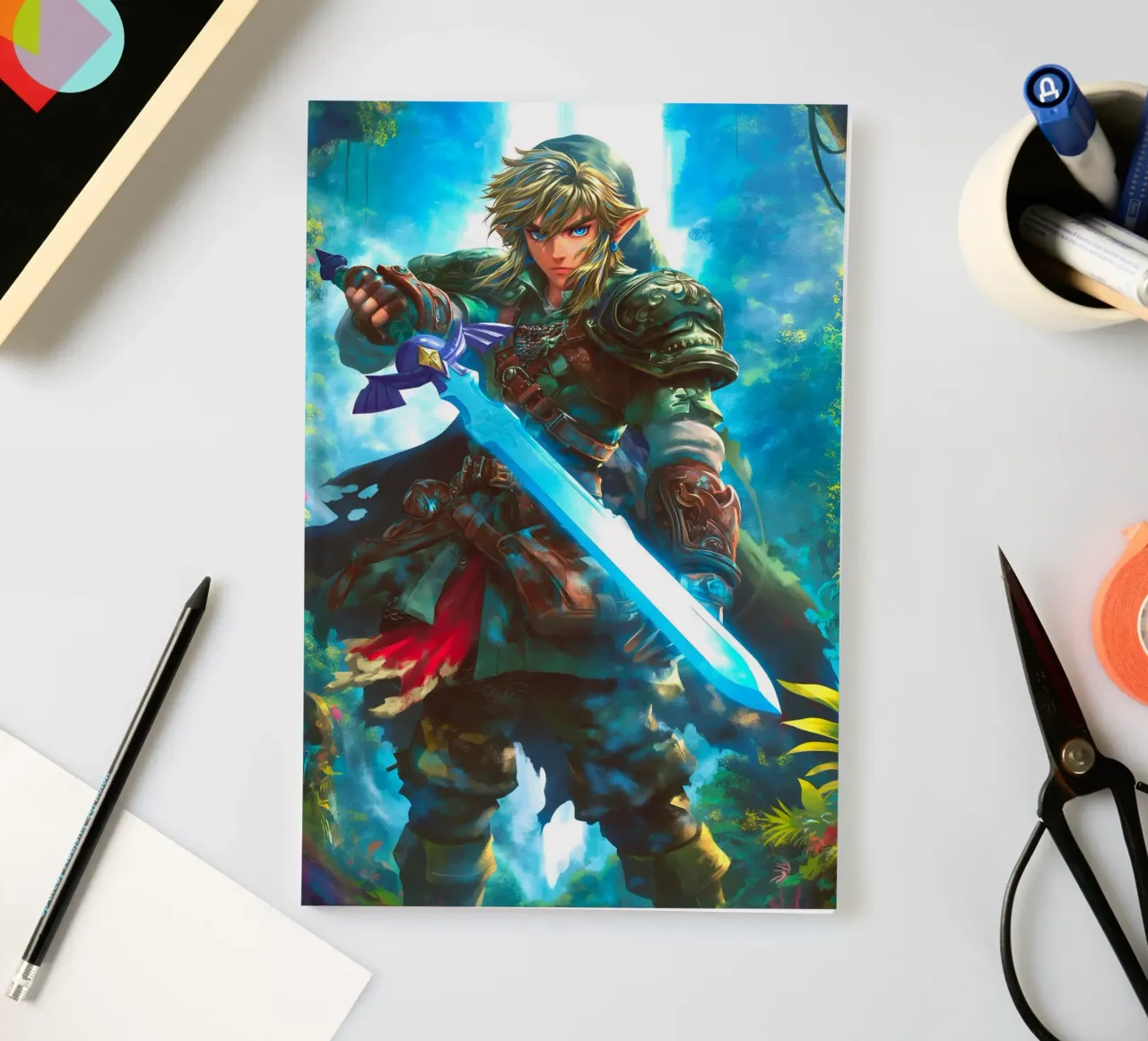 Link Legend of Zelda diario da Stellar Creative