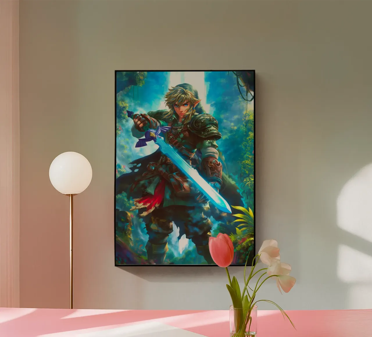 Link Legend of Zelda plexiglass da Stellar Creative
