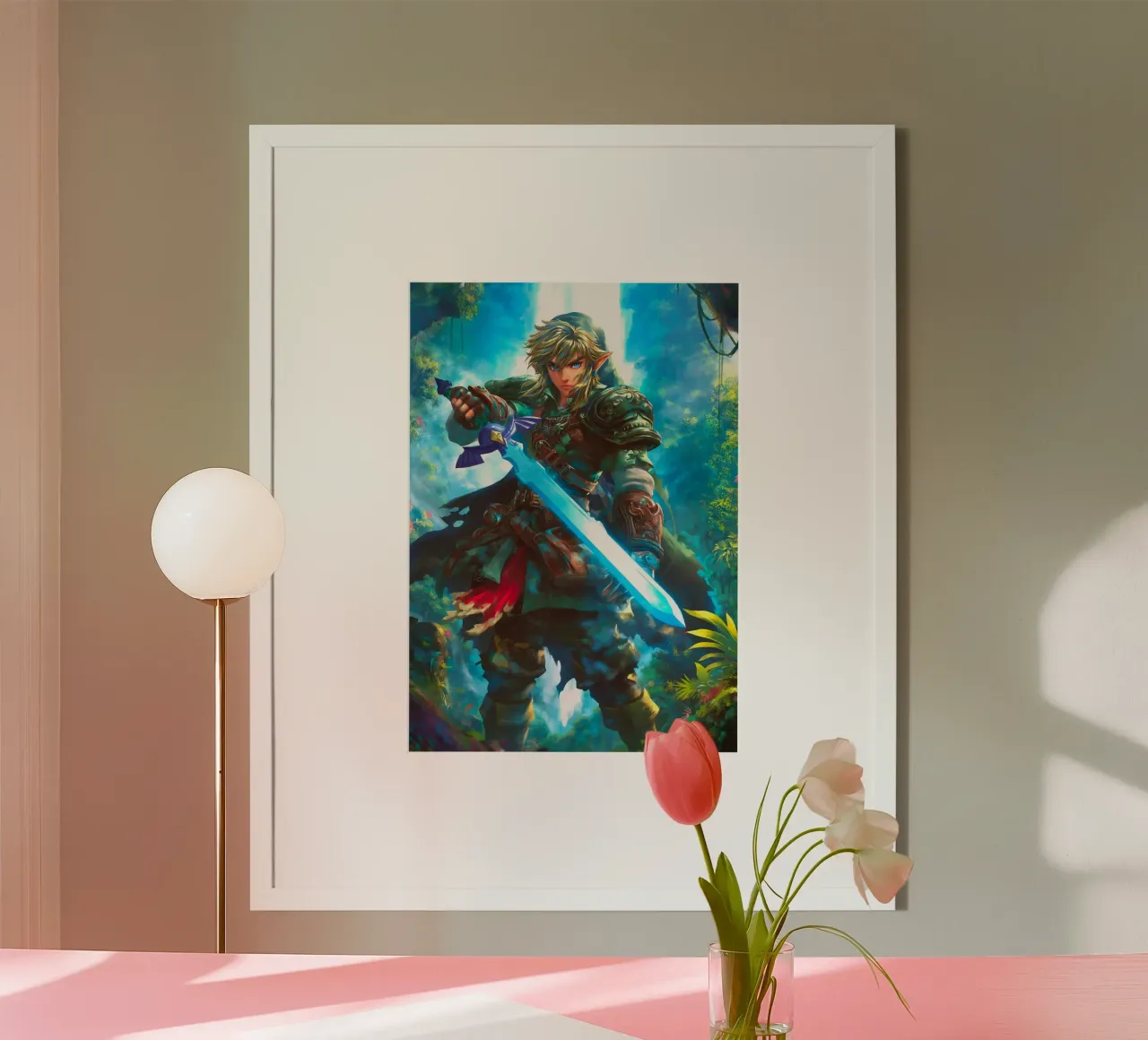 Link Legend of Zelda carta hahnemühle da Stellar Creative