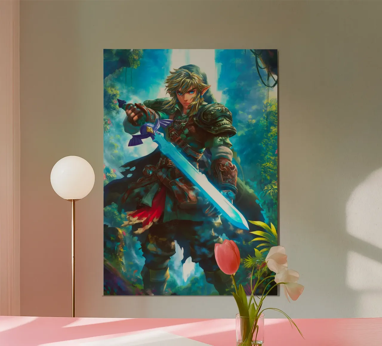 Link Legend of Zelda carta hahnemühle da Stellar Creative