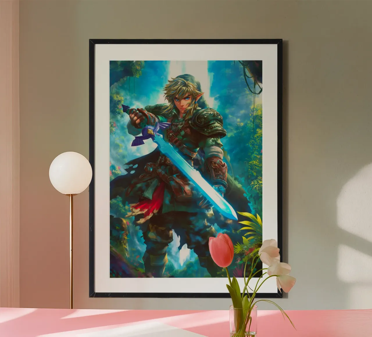 Link Legend of Zelda carta hahnemühle da Stellar Creative