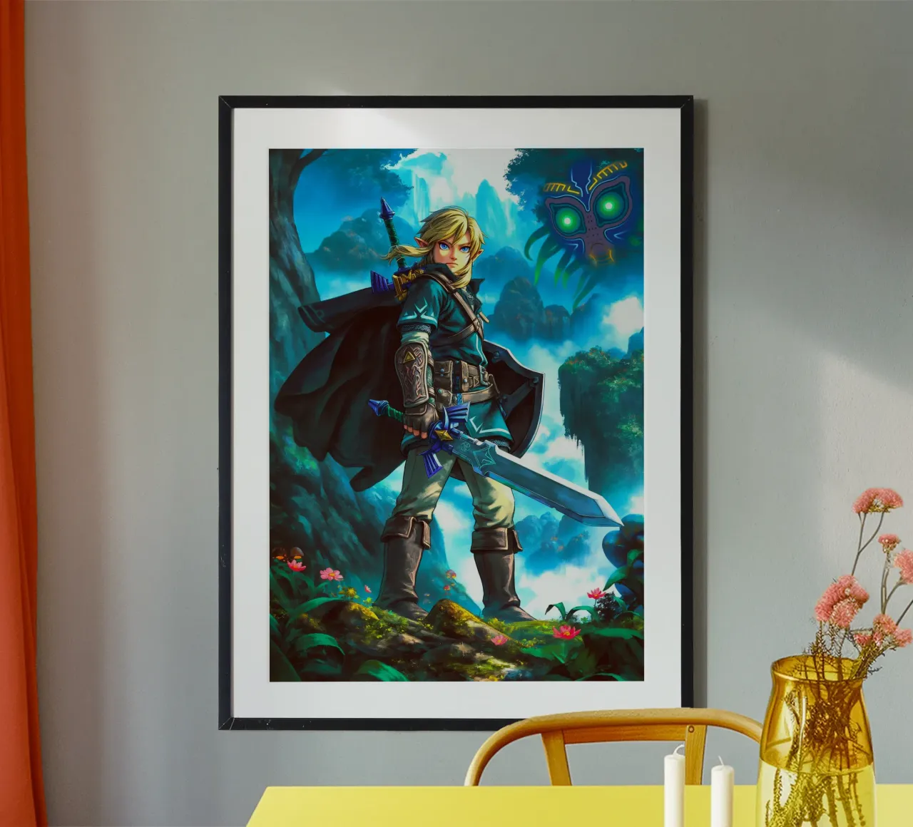 Link Legend of Zelda carta hahnemühle da Stellar Creative