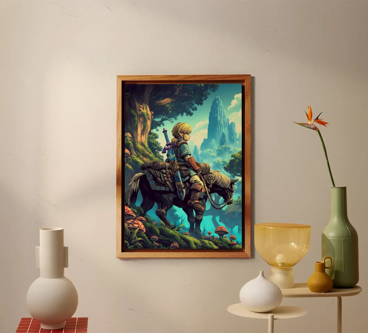 Link Legend of Zelda pannello forex da Stellar Creative
