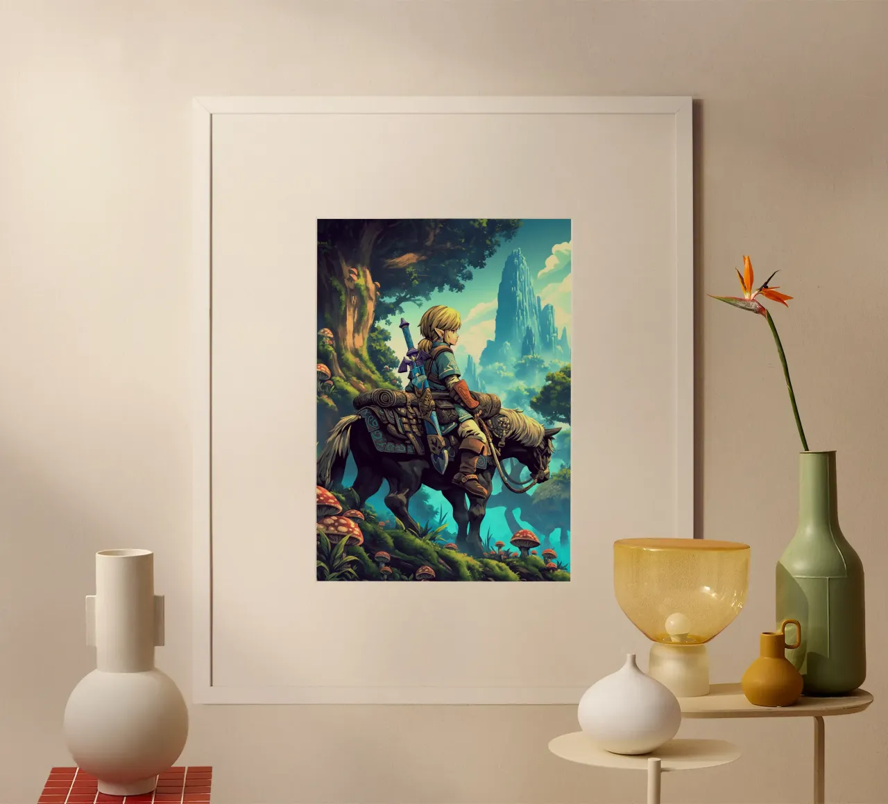 Link Legend of Zelda poster da Stellar Creative