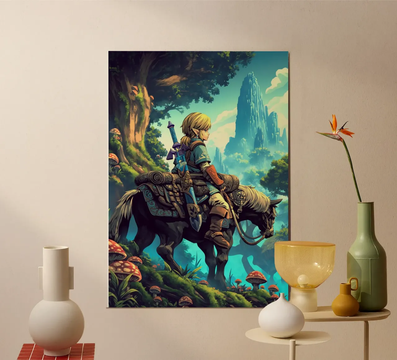Link Legend of Zelda poster da Stellar Creative