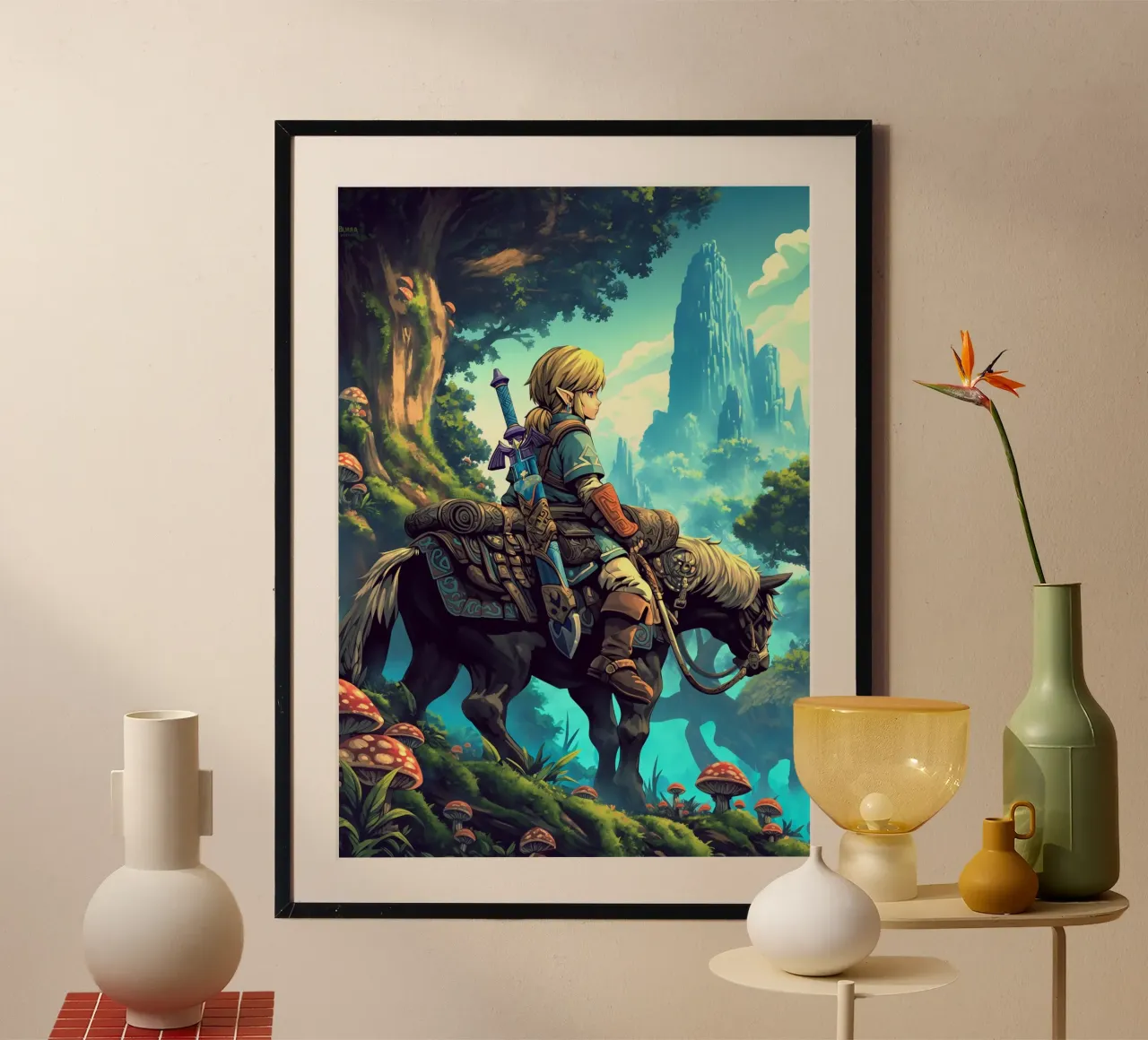 Link Legend of Zelda poster da Stellar Creative