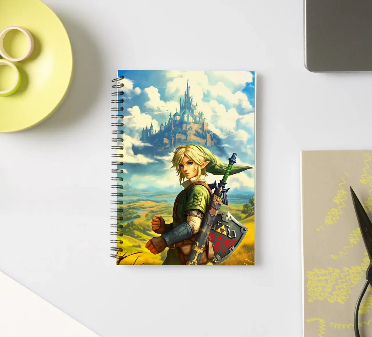 Link from The Legend of Zelda diario ad anelli da Stellar Creative