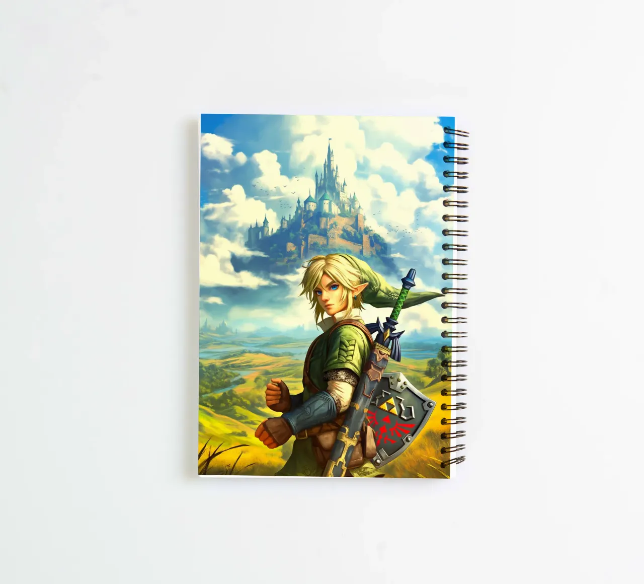 Link from The Legend of Zelda diario ad anelli da Stellar Creative