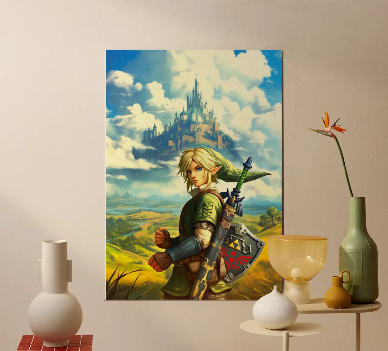 Link from The Legend of Zelda carta hahnemühle da Stellar Creative