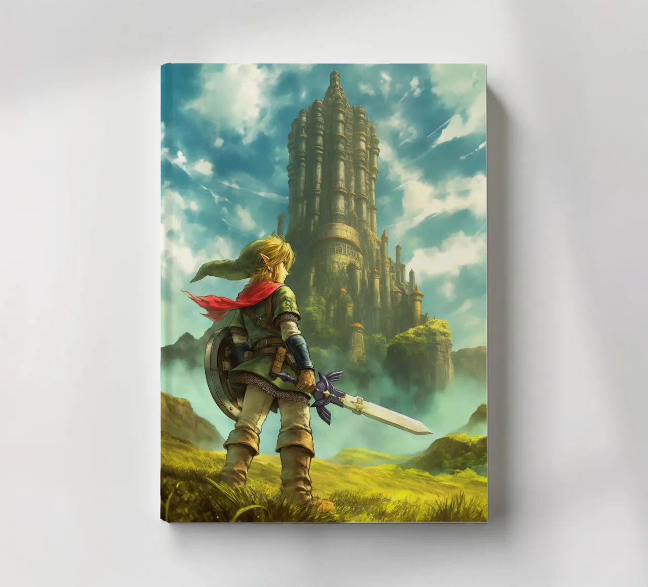 Link from The Legend of Zelda carnet de notes de Stellar Creative