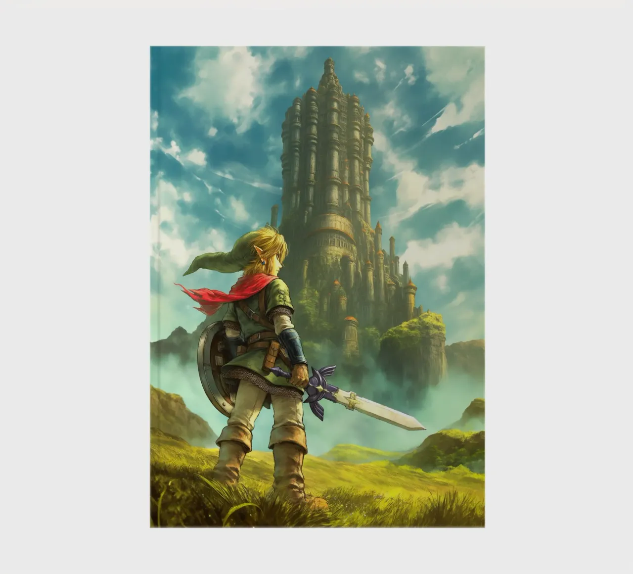 Link from The Legend of Zelda carnet de notes de Stellar Creative