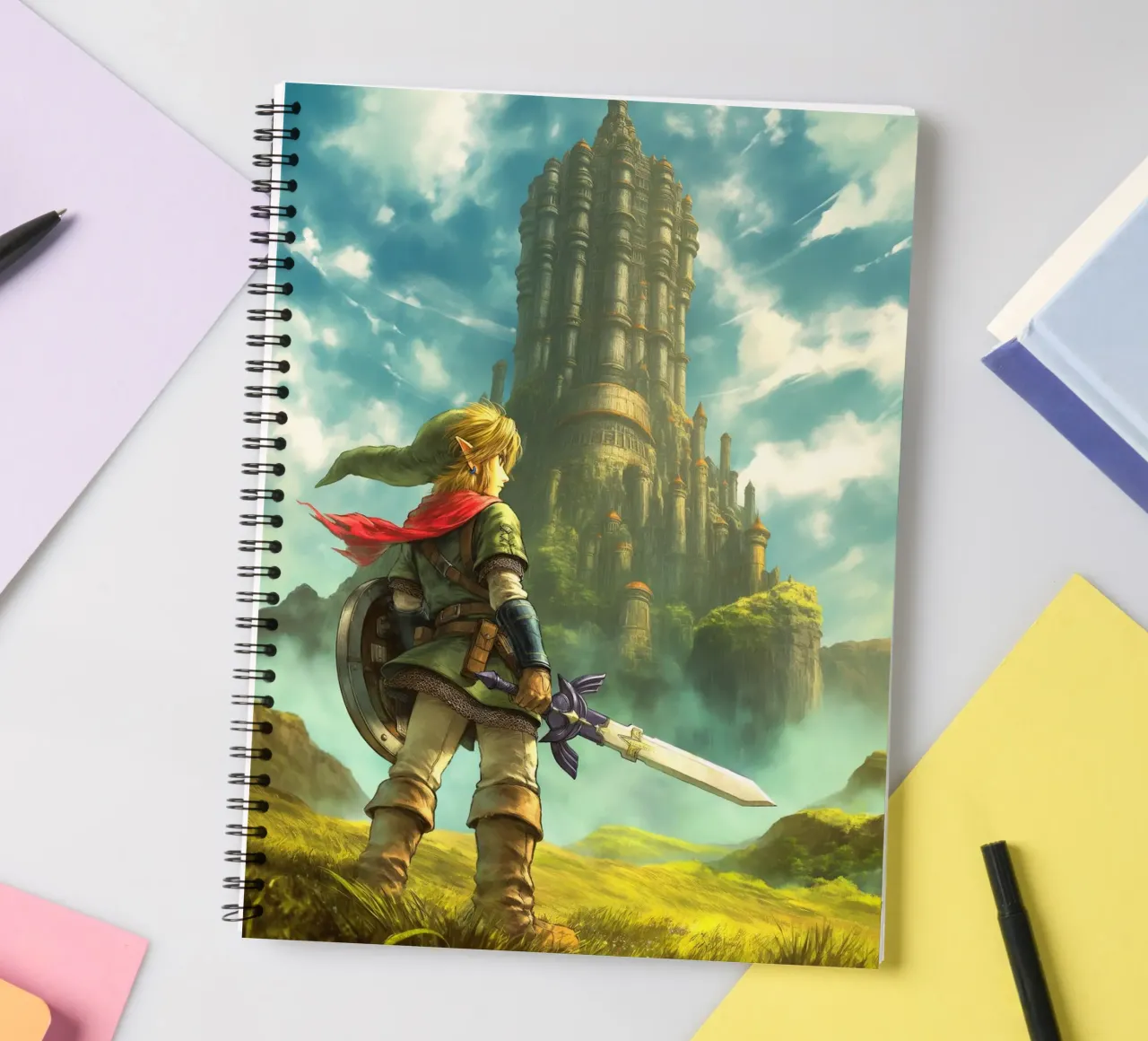 Link from The Legend of Zelda diario ad anelli da Stellar Creative