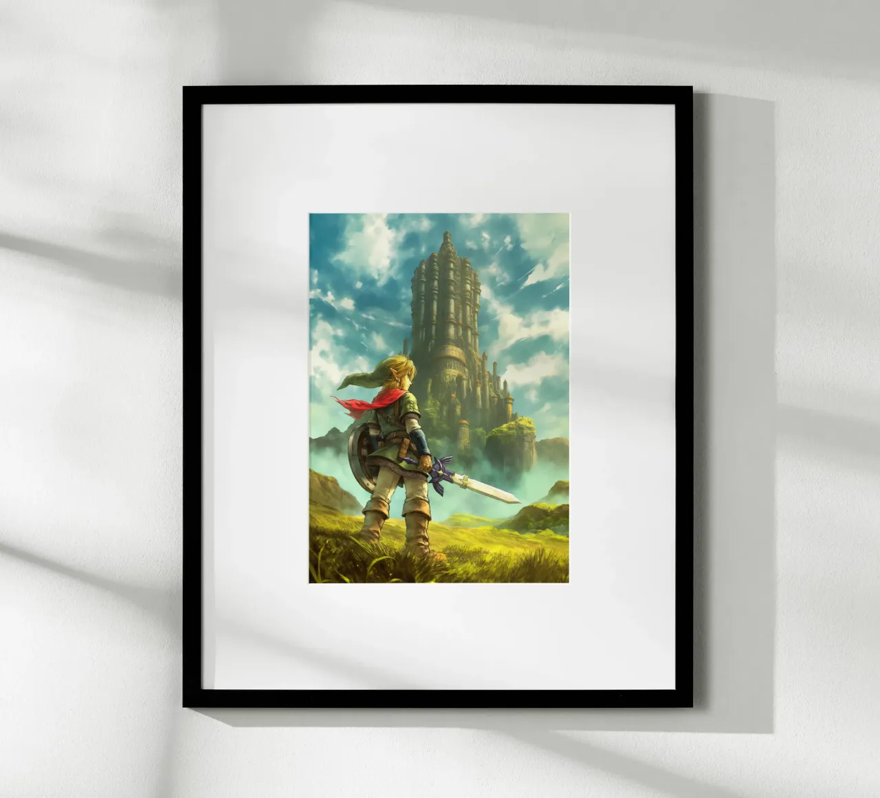 Link from The Legend of Zelda Hahnemühle von Stellar Creative