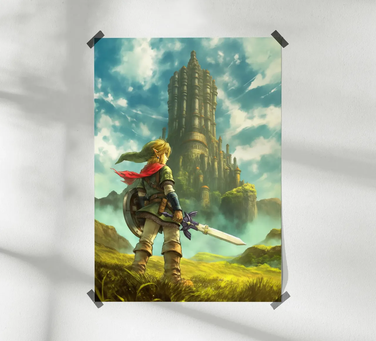 Link from The Legend of Zelda Hahnemühle von Stellar Creative