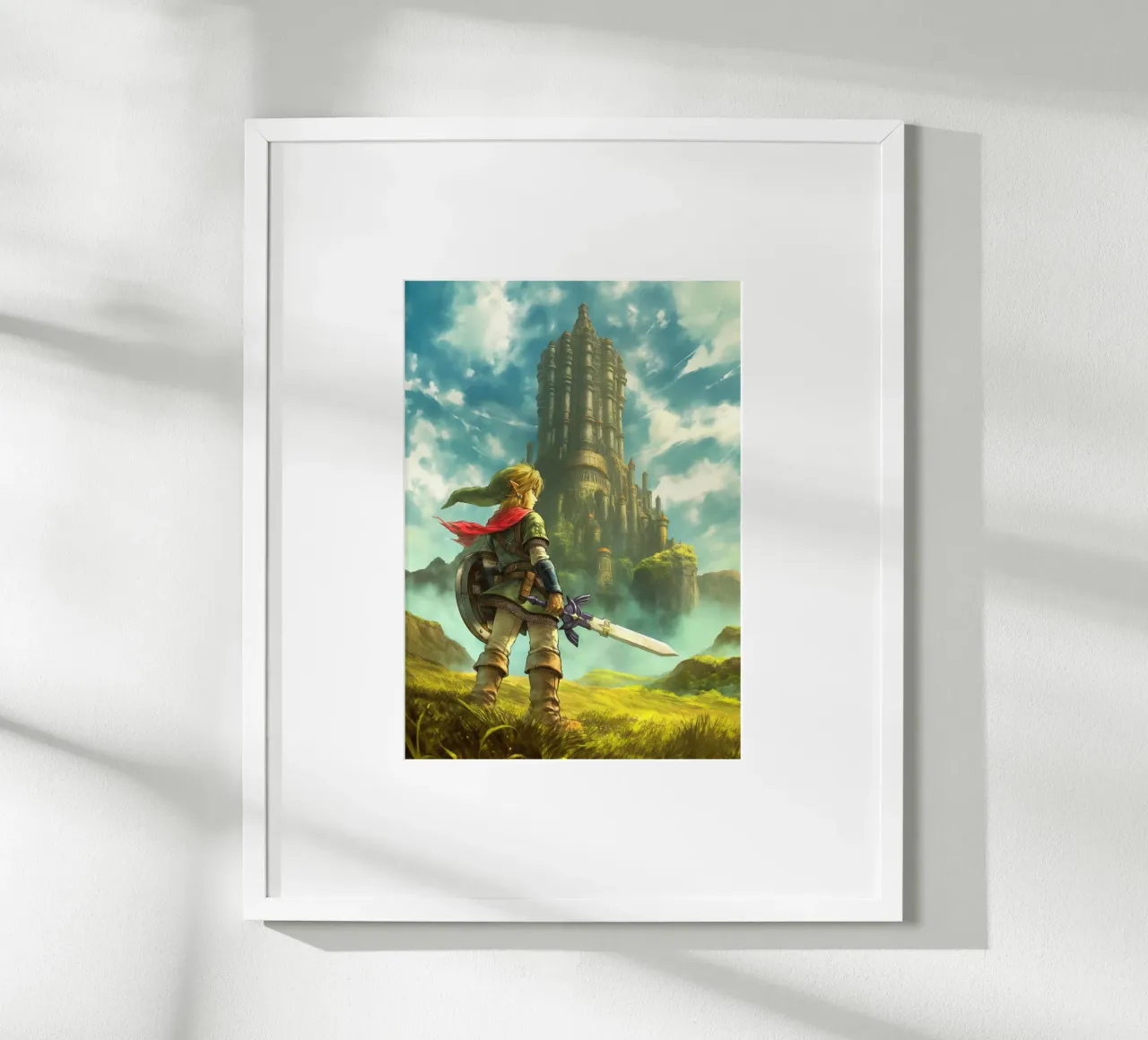 Link from The Legend of Zelda Hahnemühle von Stellar Creative