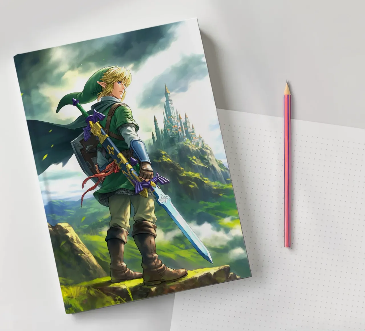Link from The Legend of Zelda diario da Stellar Creative