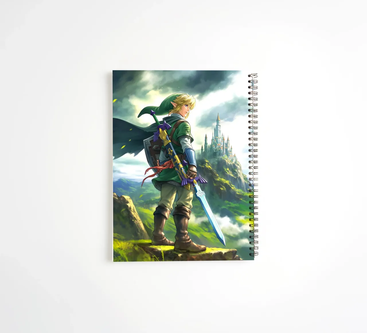 Link from The Legend of Zelda diario ad anelli da Stellar Creative