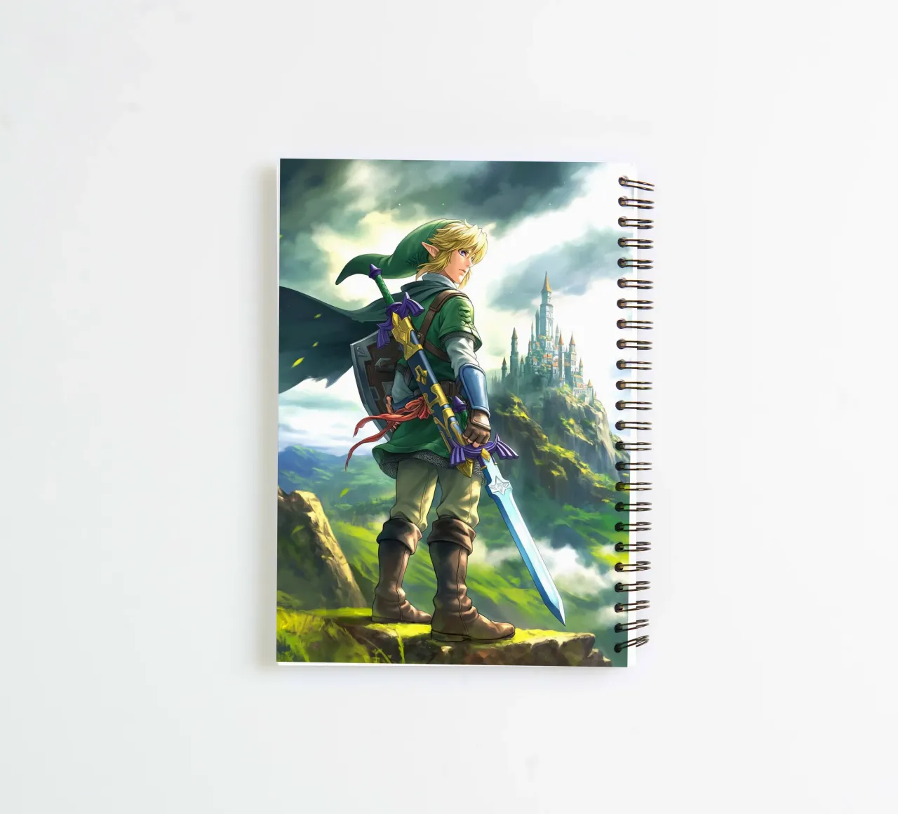 Link from The Legend of Zelda diario ad anelli da Stellar Creative