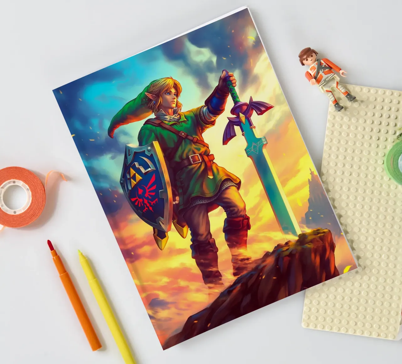 Link from The Legend of Zelda diario da Stellar Creative