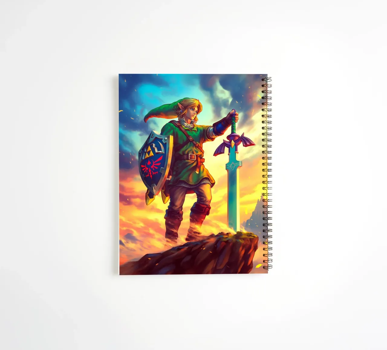 Link from The Legend of Zelda diario ad anelli da Stellar Creative