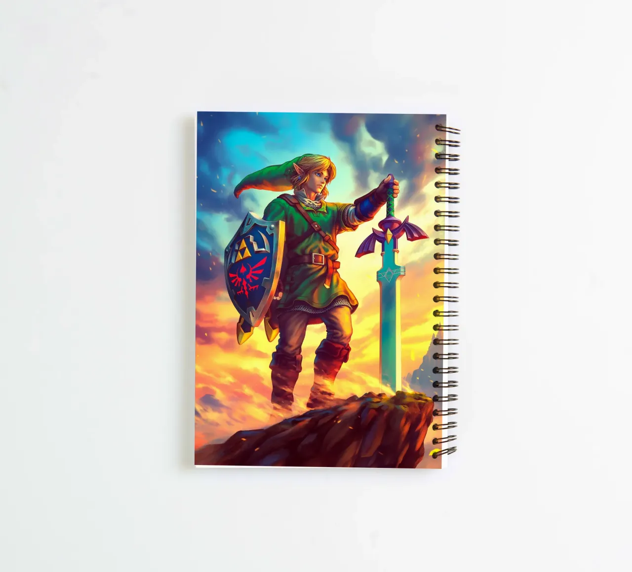 Link from The Legend of Zelda diario ad anelli da Stellar Creative