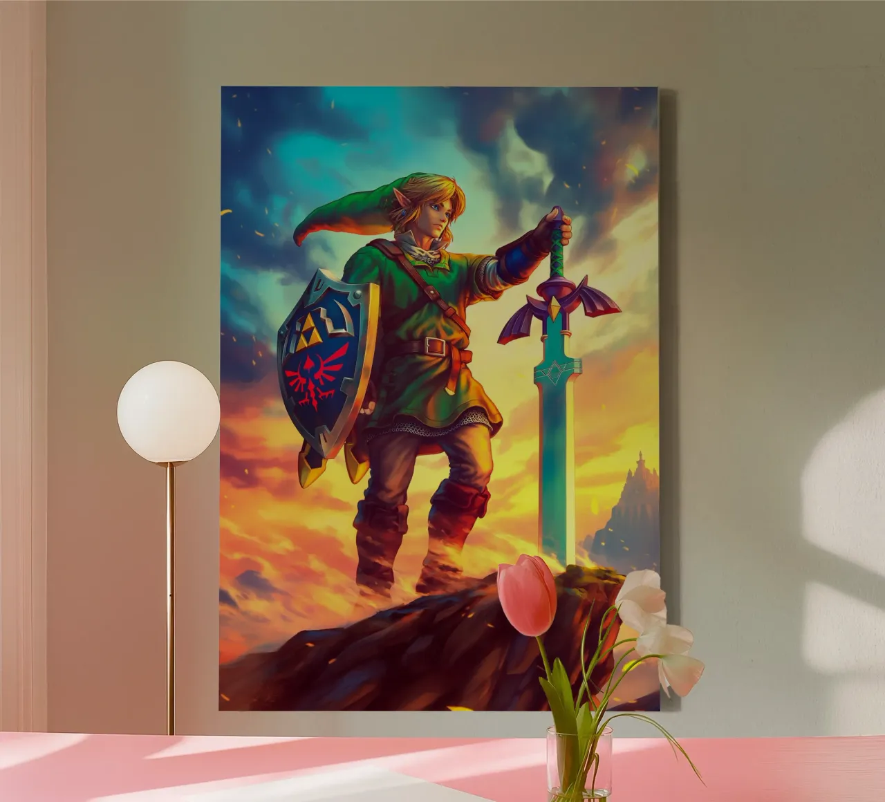 Link from The Legend of Zelda tela da Stellar Creative