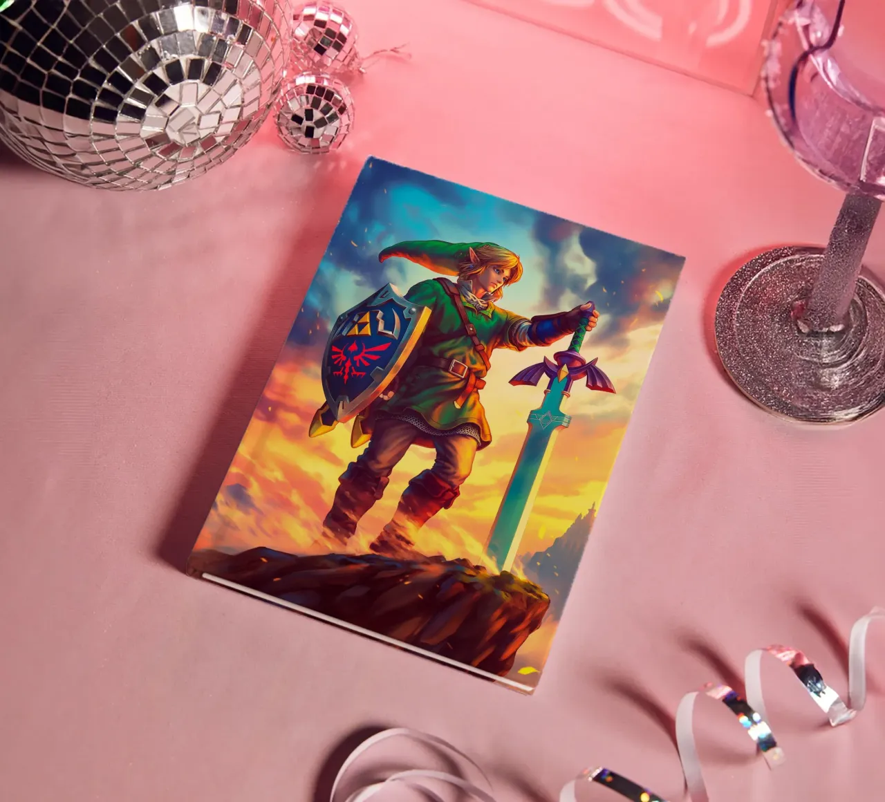 Link from The Legend of Zelda diario da Stellar Creative