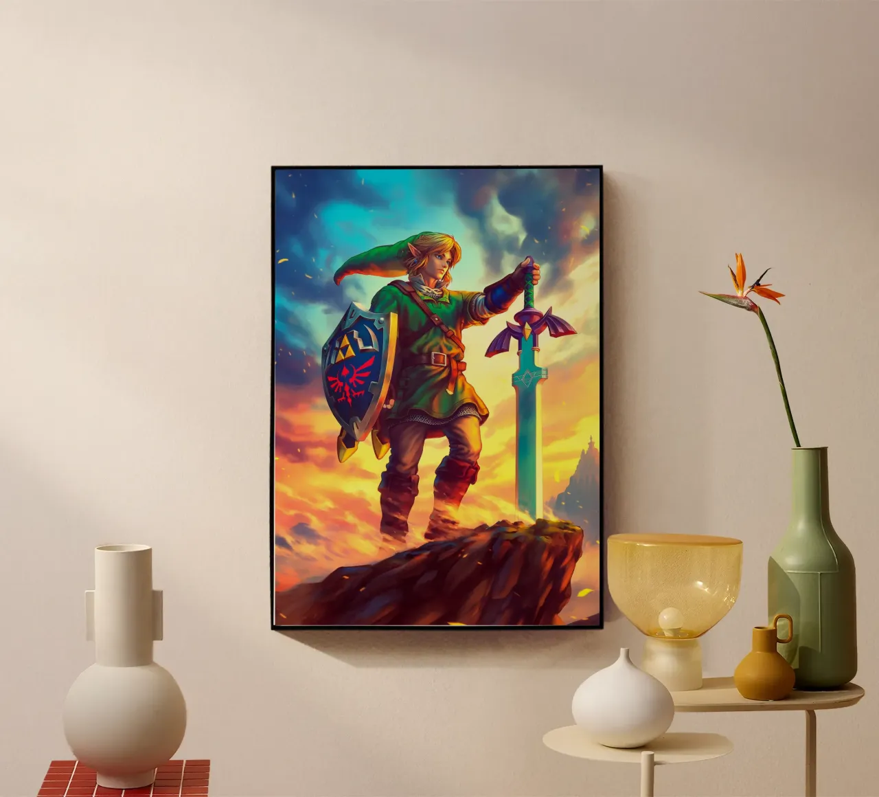 Link from The Legend of Zelda metacrilato de Stellar Creative