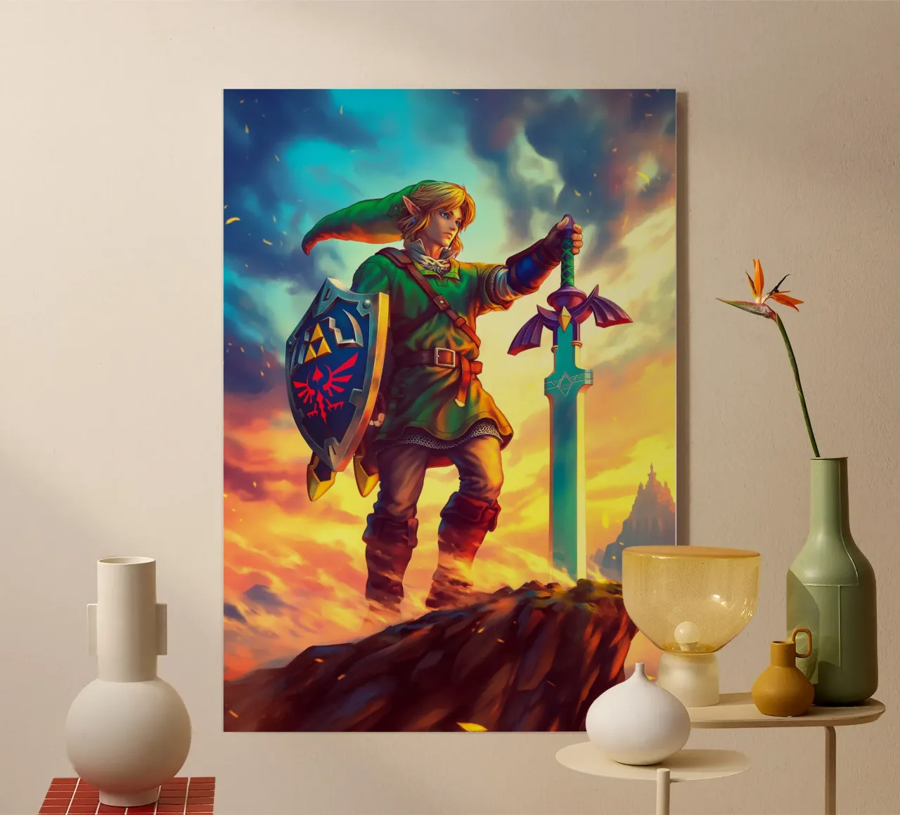 Link from The Legend of Zelda metacrilato de Stellar Creative