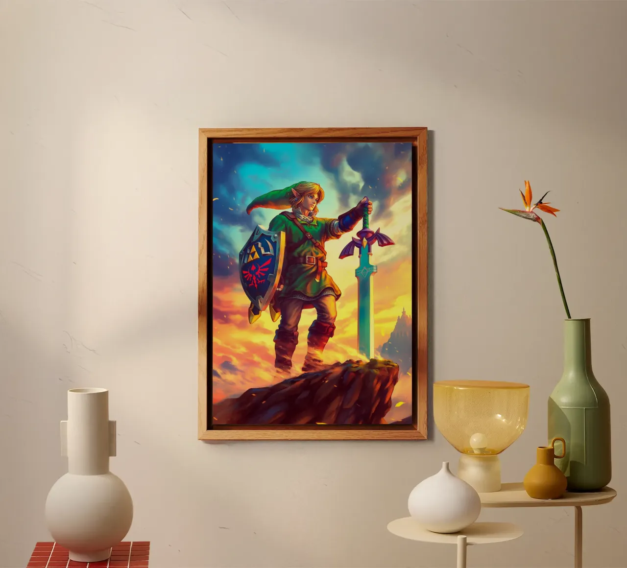 Link from The Legend of Zelda pannello forex da Stellar Creative