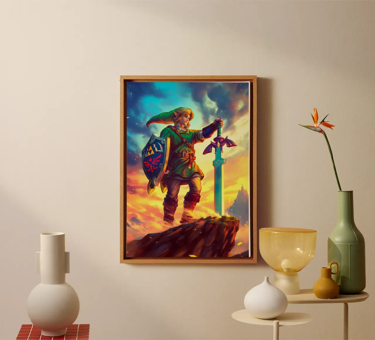 Link from The Legend of Zelda tela da Stellar Creative
