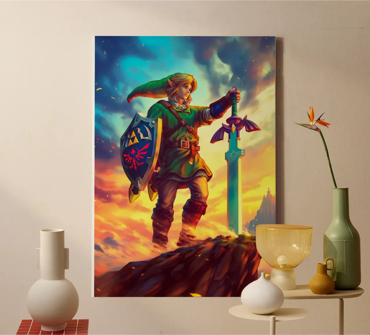 Link from The Legend of Zelda tela da Stellar Creative