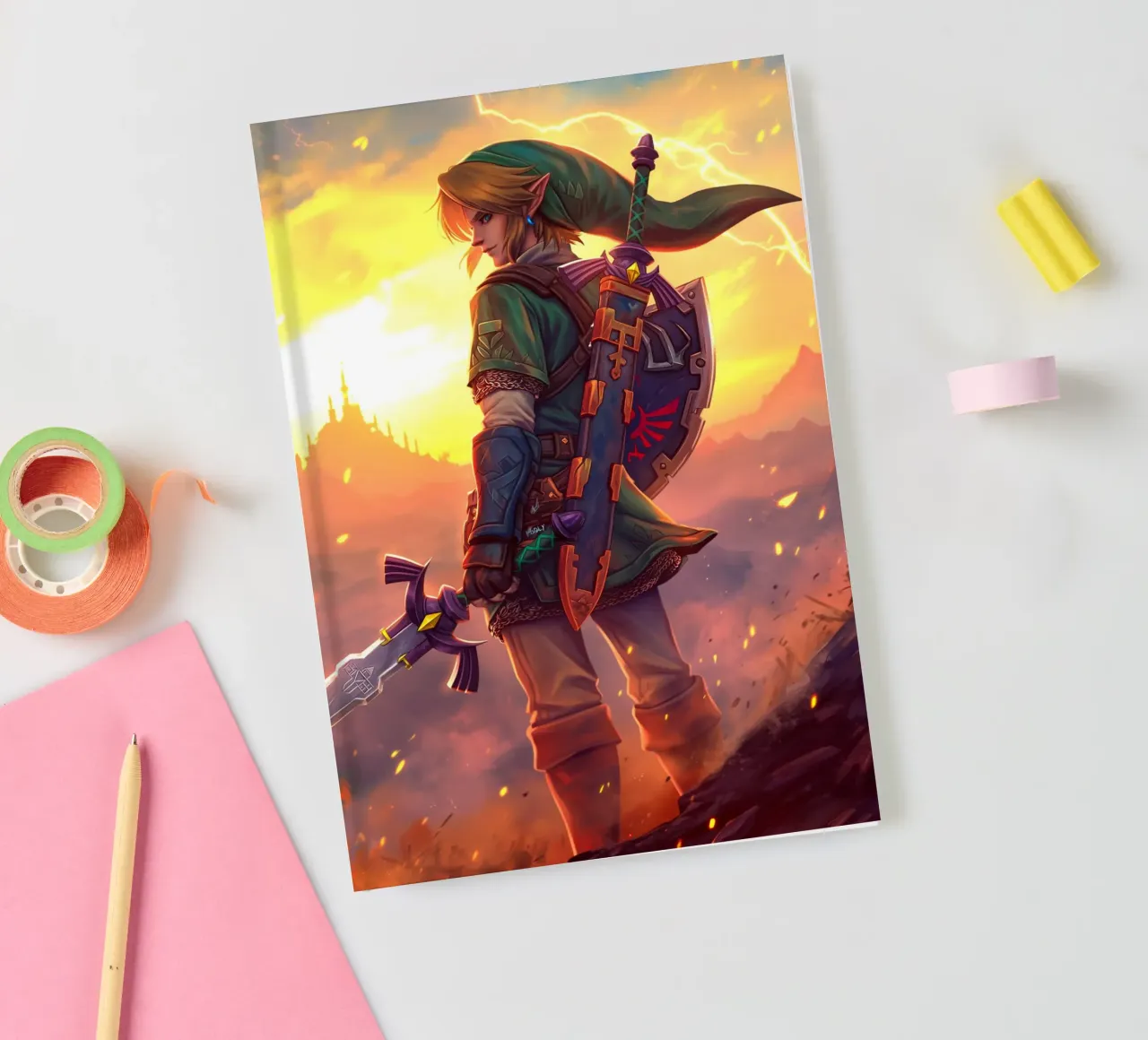 Link from The Legend of Zelda diario da Stellar Creative