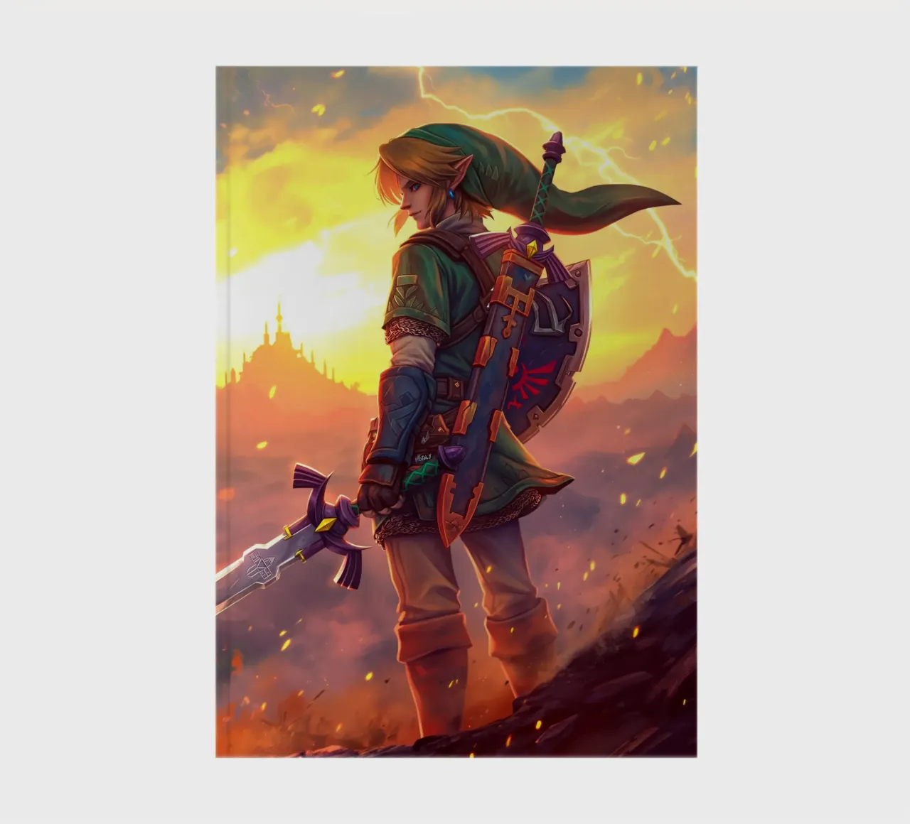 Link from The Legend of Zelda diario da Stellar Creative