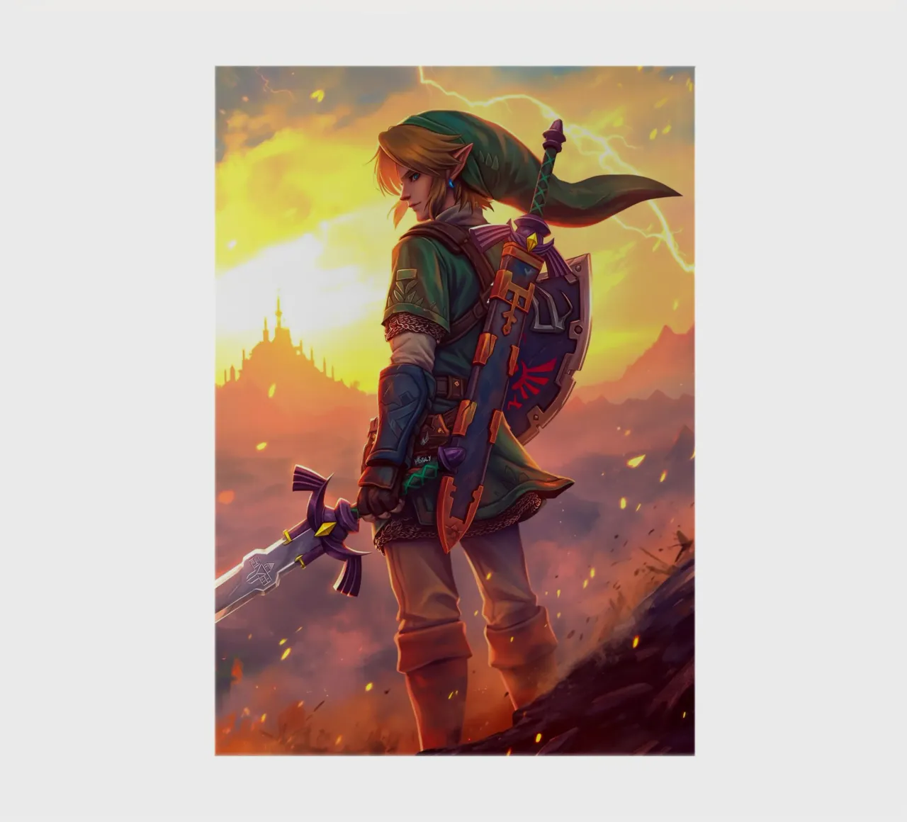 Link from The Legend of Zelda diario da Stellar Creative