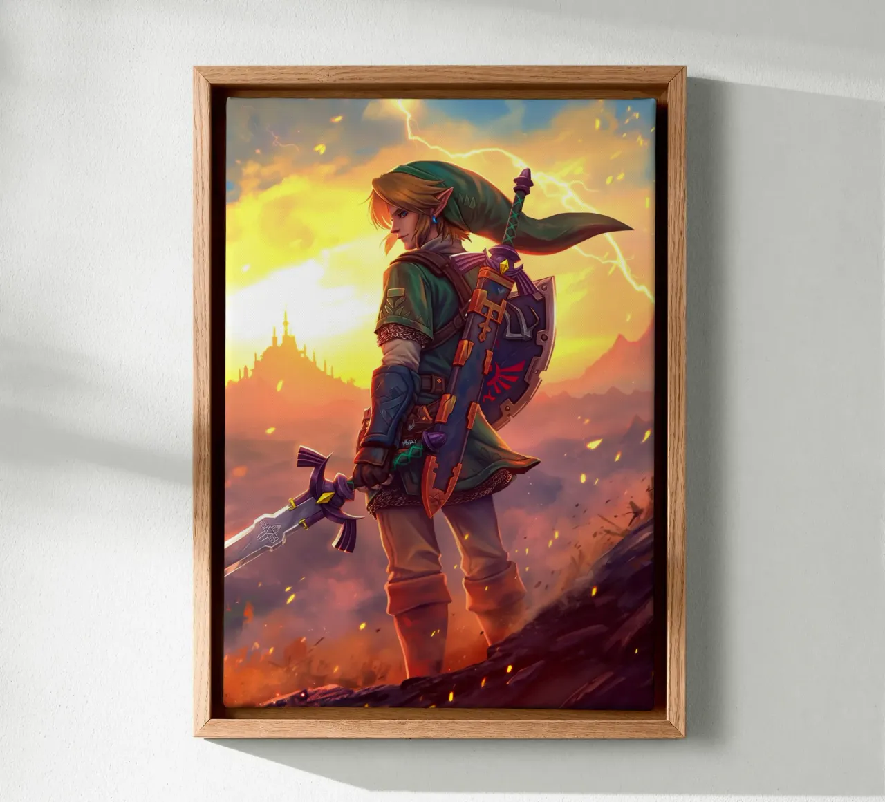 Link from The Legend of Zelda tela da Stellar Creative