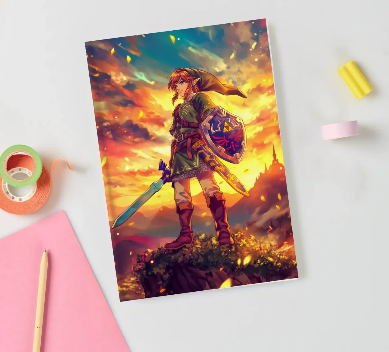 Link from The Legend of Zelda diario da Stellar Creative