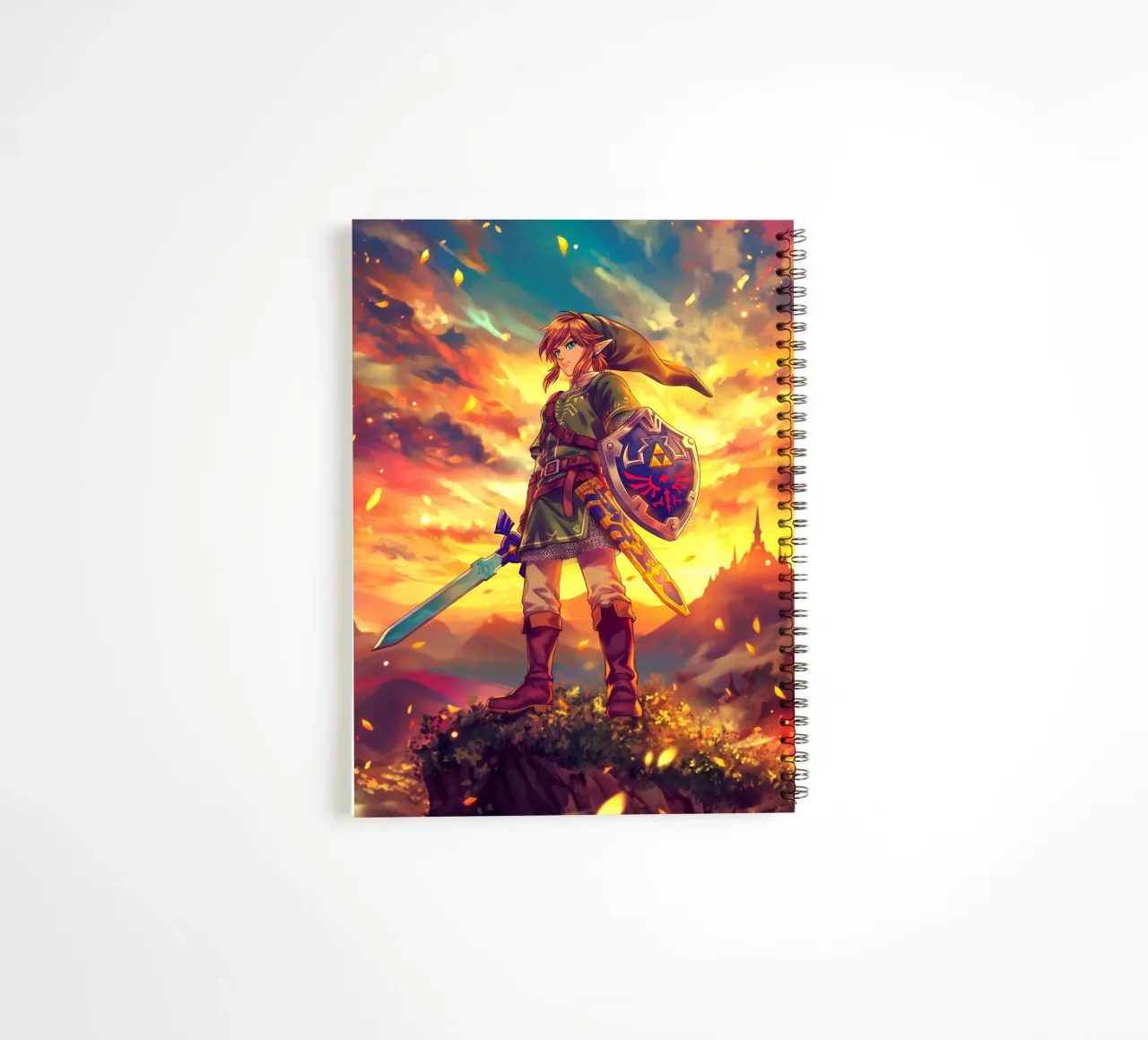 Link from The Legend of Zelda diario ad anelli da Stellar Creative