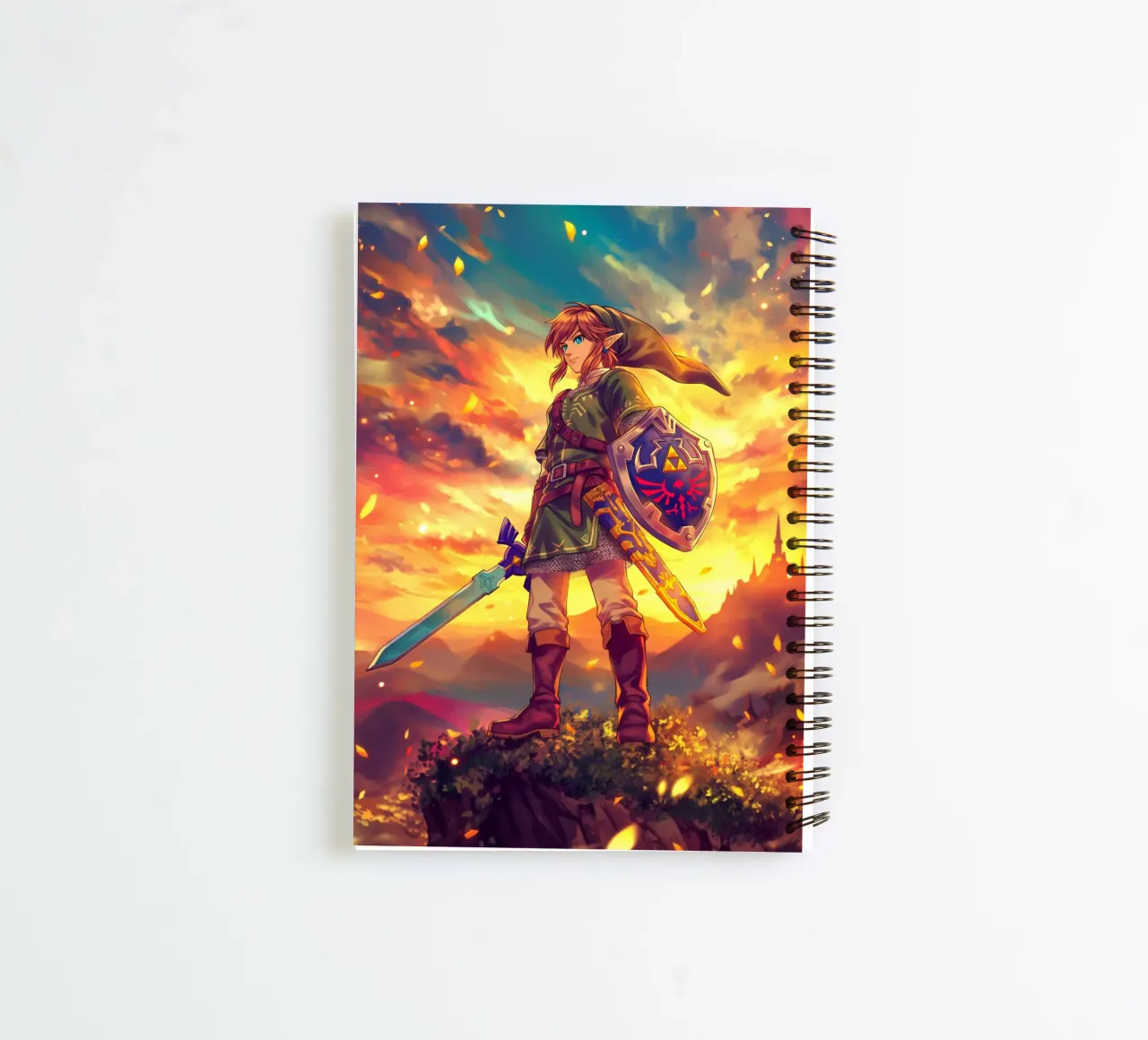 Link from The Legend of Zelda diario ad anelli da Stellar Creative