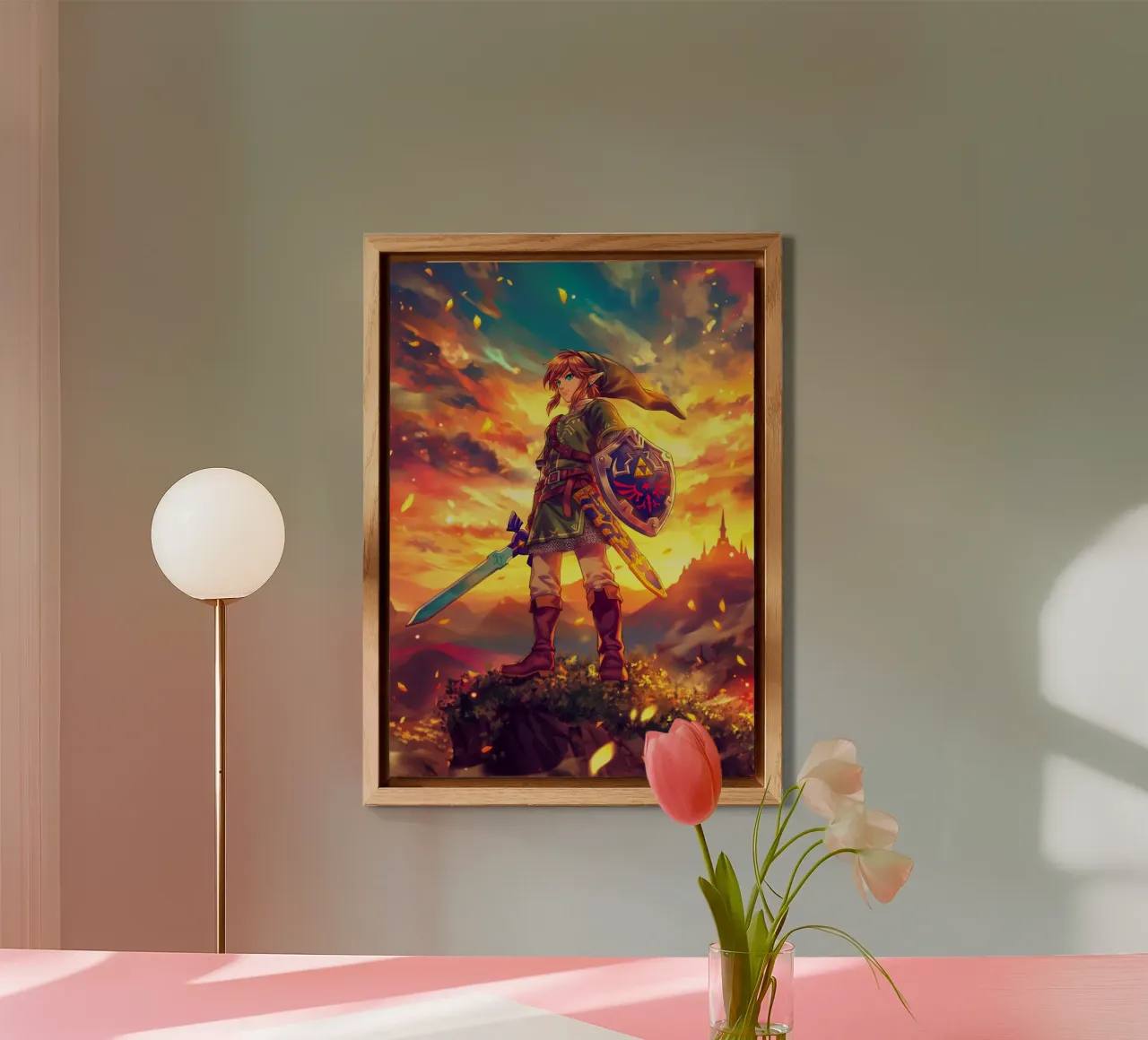 Link from The Legend of Zelda pannello forex da Stellar Creative
