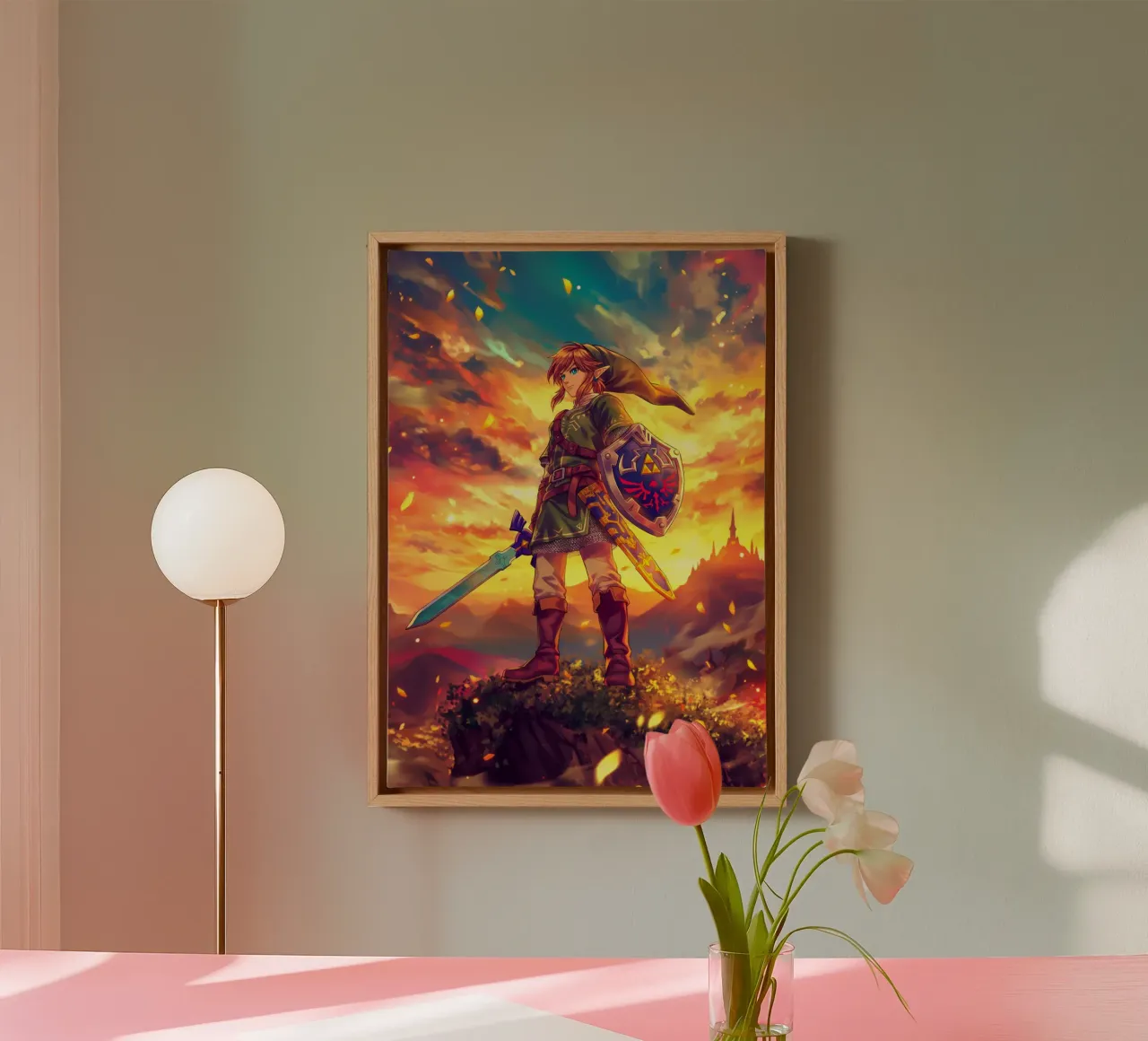 Link from The Legend of Zelda tela da Stellar Creative