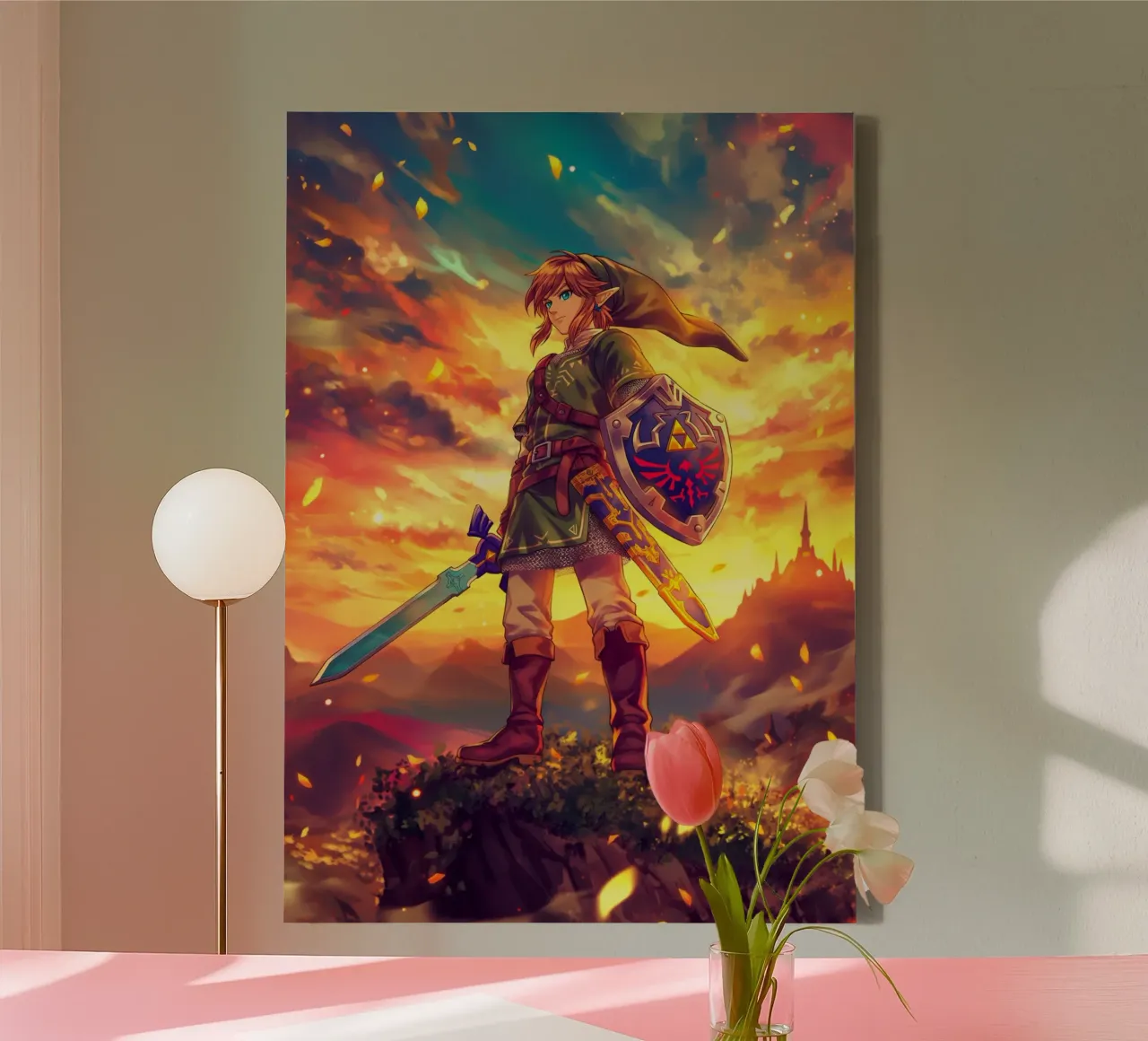 Link from The Legend of Zelda tela da Stellar Creative