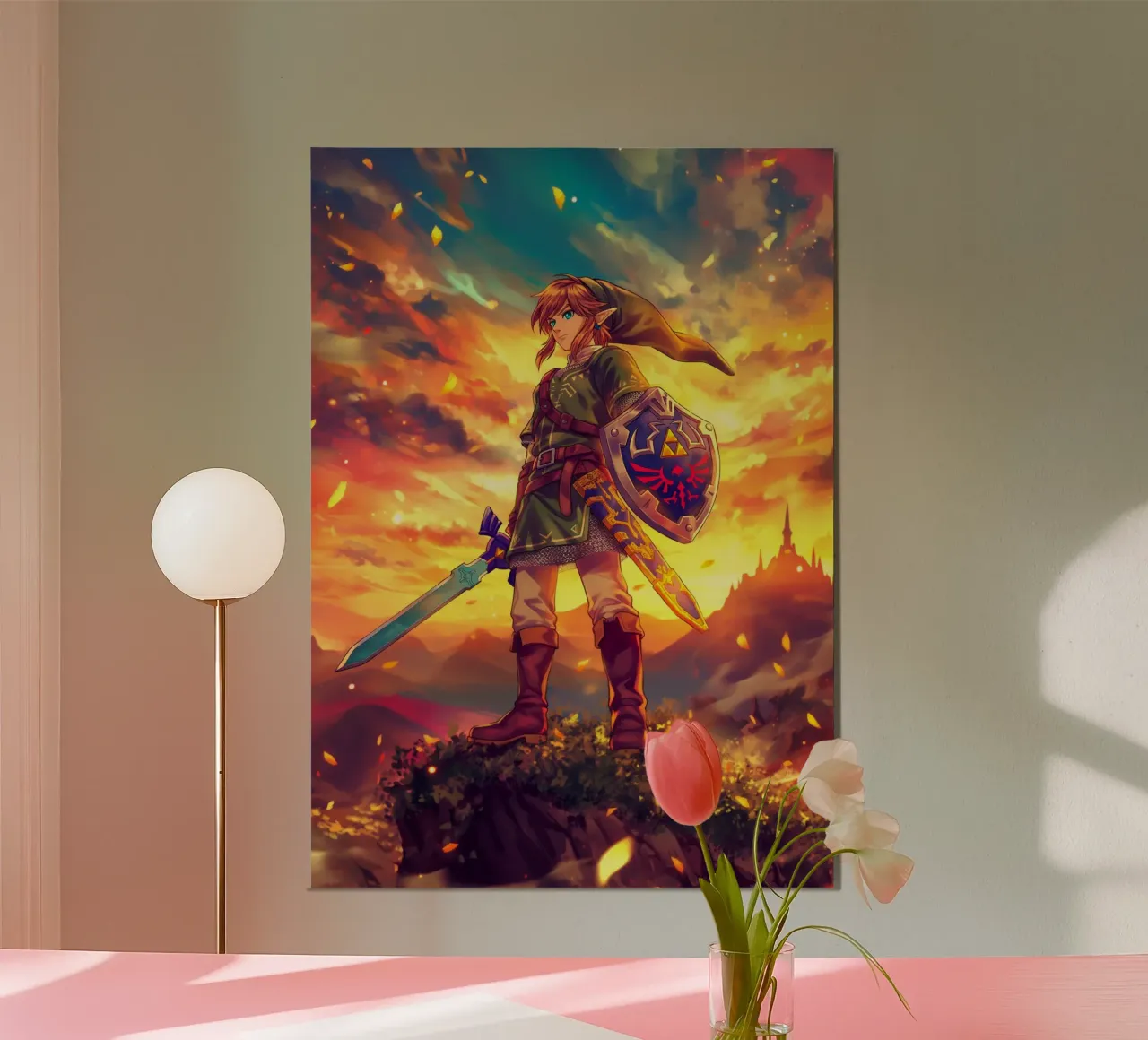 Link from The Legend of Zelda carta hahnemühle da Stellar Creative